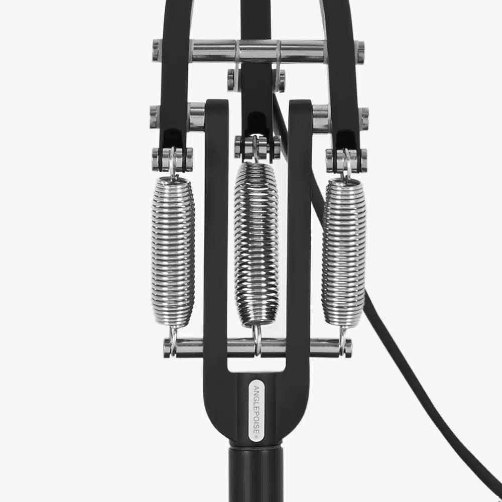 Anglepoise Light - Type 75 Mini Desk Lamp Jet Black - Jet Black Finish - Arms and Aluminium Shade