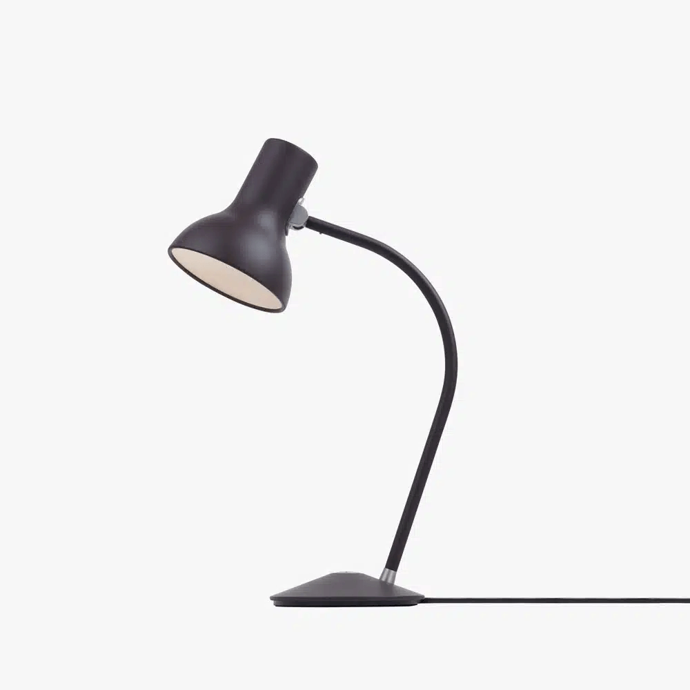 Anglepoise Light - Type 75 Mini Table Lamp Black Umber - Black Umber Finish - Aluminium Shade and Base Cover