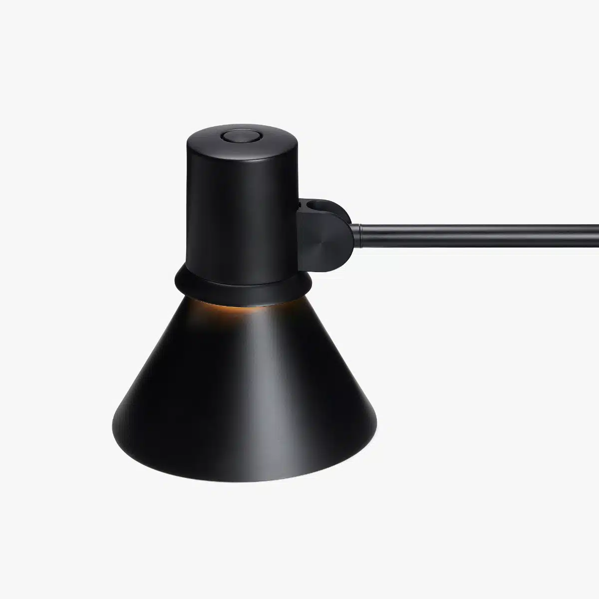 Anglepoise Light - Type 80 Table Lamp Matte Black - Matte Black Finish - Aluminium Shade