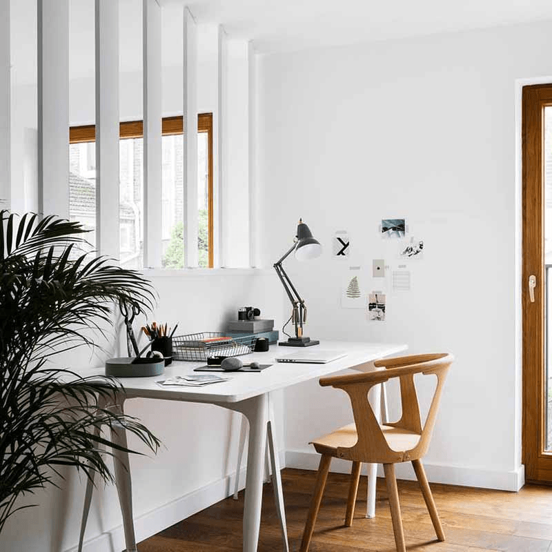 Anglepoise Light - Original 1227 Brass Desk Lamp Elephant Grey - Elephant Grey Finish - Aluminium Shade