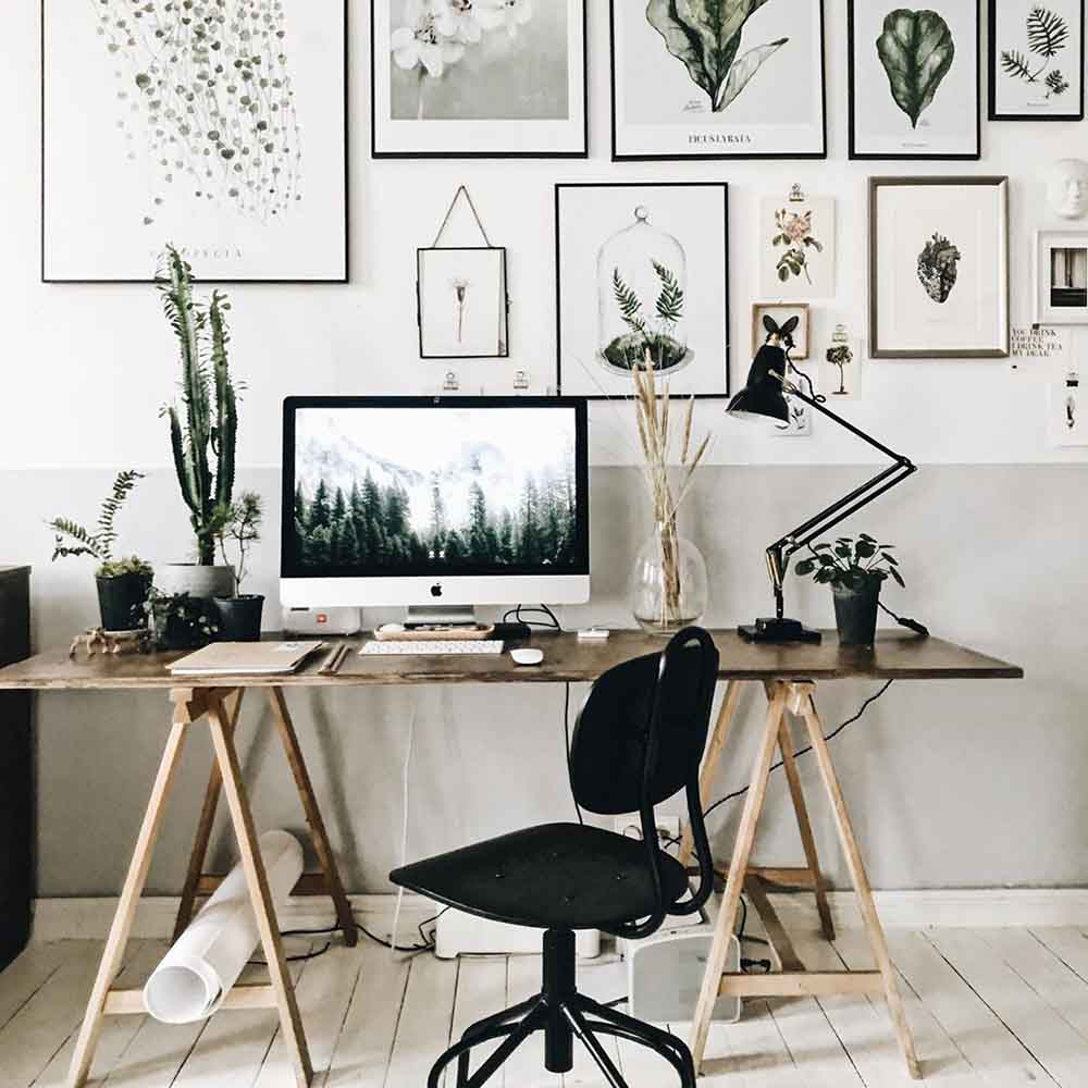 Anglepoise Light - Original 1227 Brass Desk Lamp Jet Black - Jet Black Finish - Aluminium Shade