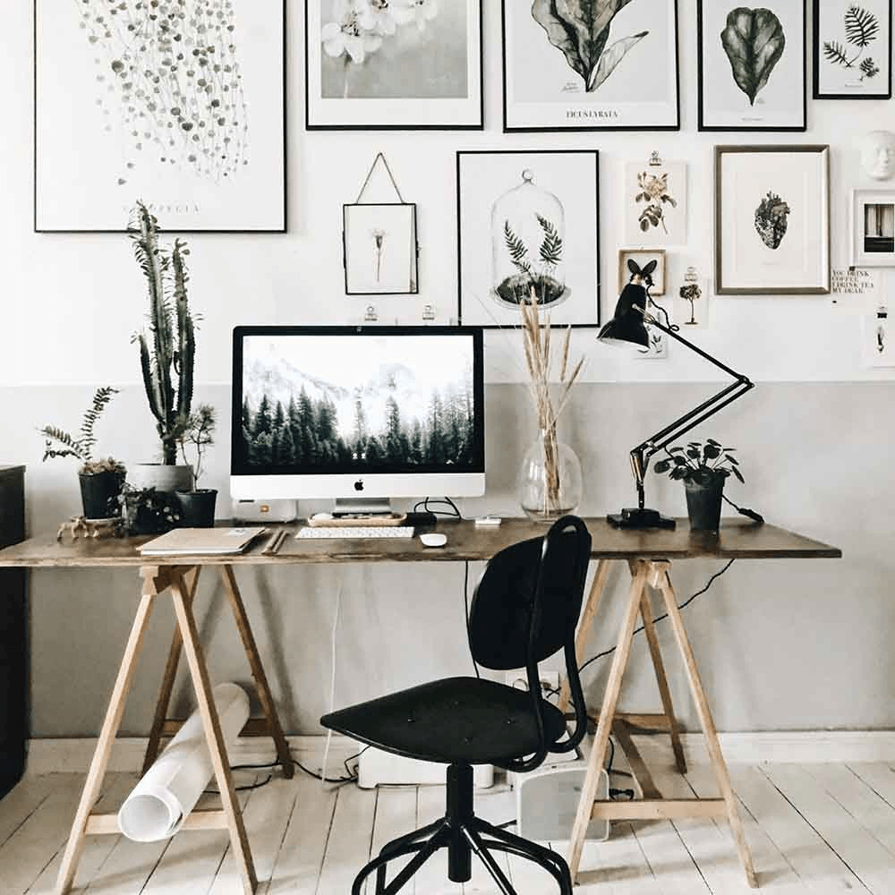Anglepoise Light - Original 1227 Brass Desk Lamp Jet Black - Jet Black Finish - Aluminium Shade