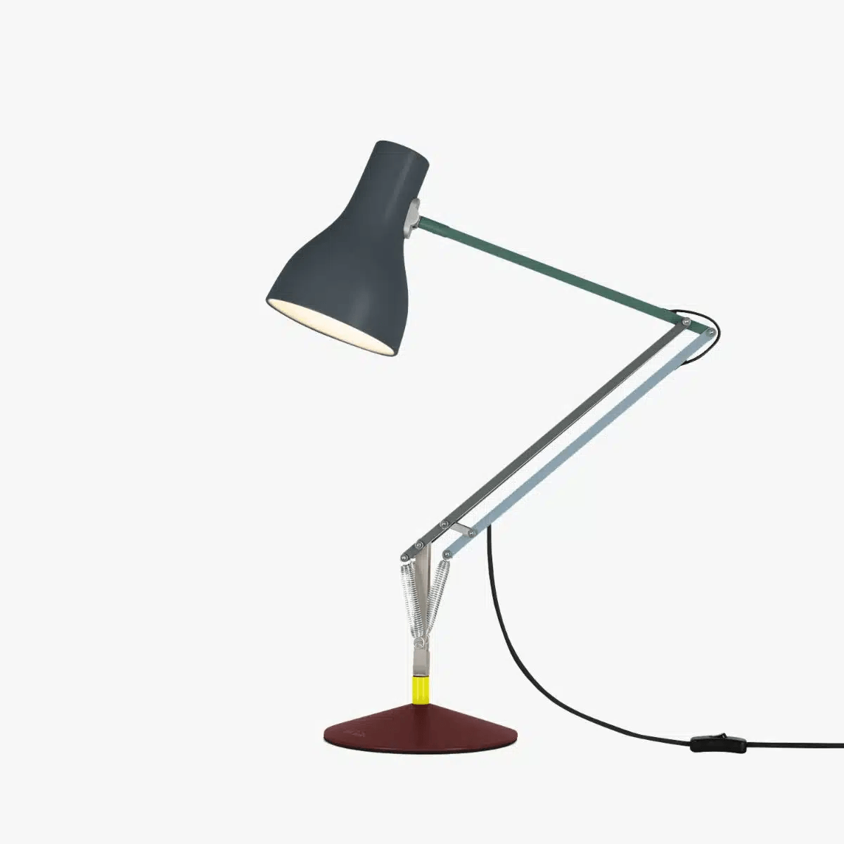 Anglepoise Light - Type 75 Desk Lamp Paul Smith Edition 4 - Paul Smith Edition Four Finish - Arms and Aluminium Shade