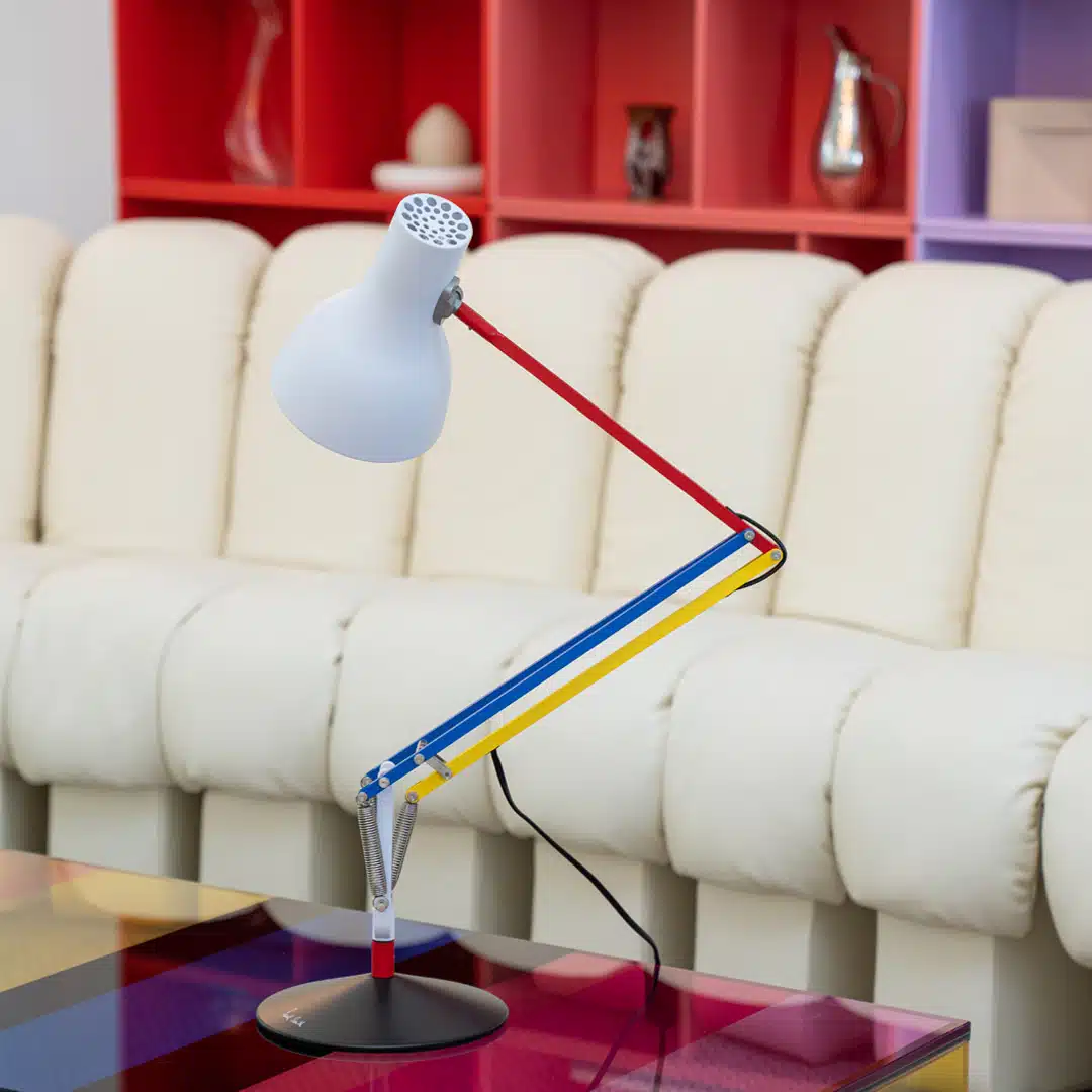 Anglepoise Light - Type 75 Desk Lamp Paul Smith Edition 3 - Paul Smith Edition Three Finish - Arms and Aluminium Shade