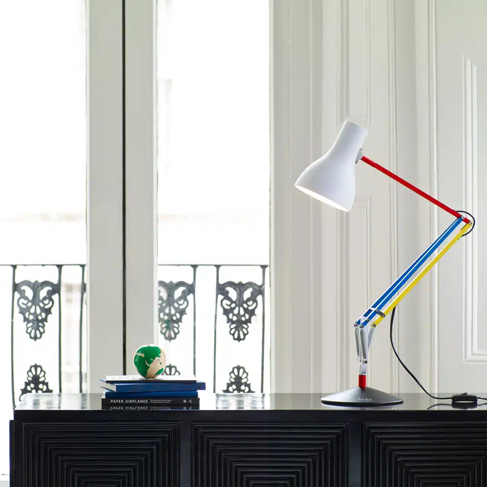 Anglepoise Light - Type 75 Desk Lamp Paul Smith Edition 3 - Paul Smith Edition Three Finish - Arms and Aluminium Shade