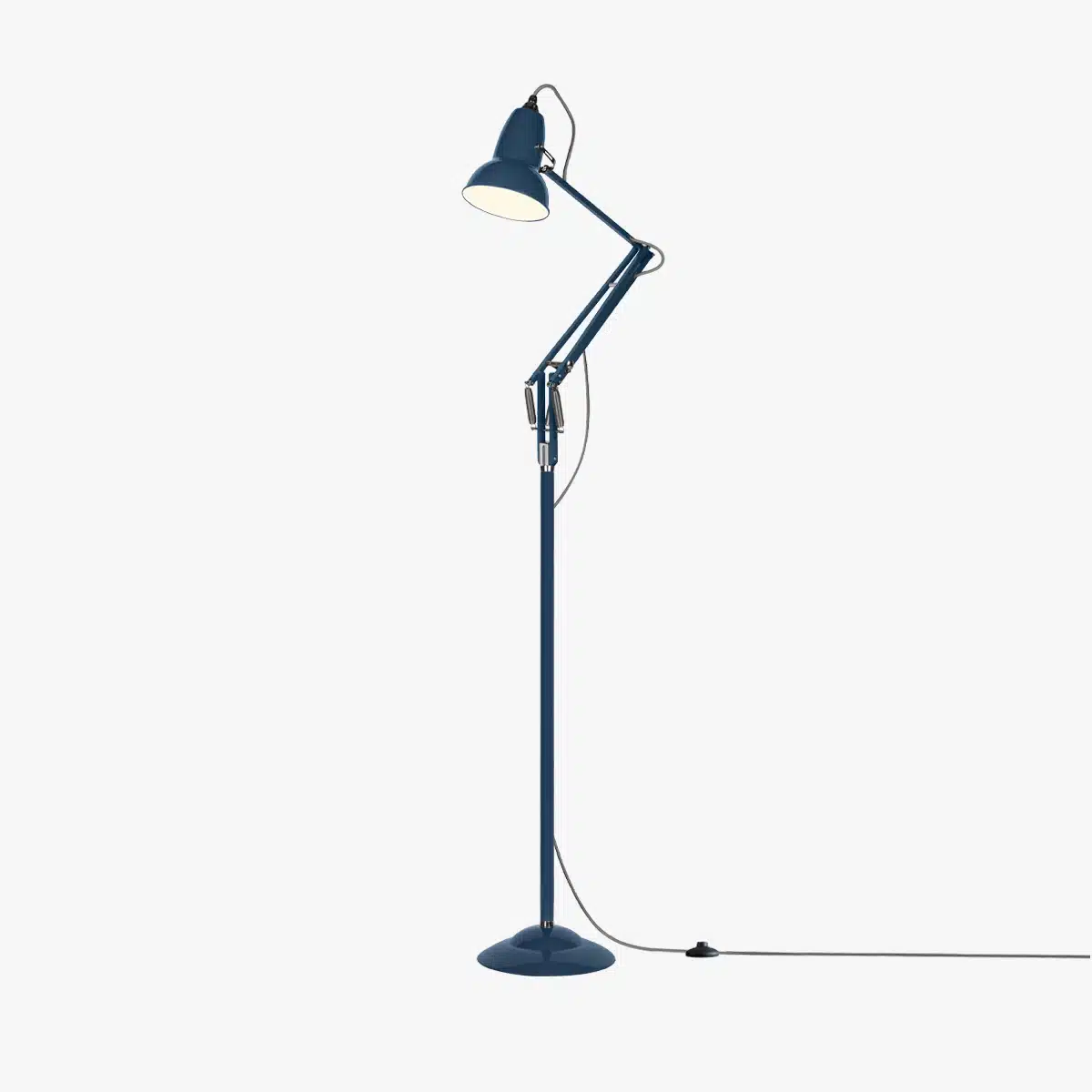 Anglepoise Light - Original 1227 Floor Lamp National Trust Edition Neptune Blue - Neptune Blue Finish - Aluminium Shade