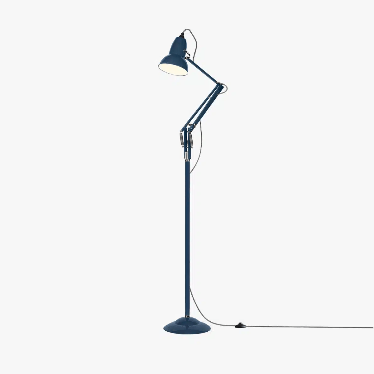Anglepoise Light - Original 1227 Floor Lamp National Trust Edition Neptune Blue - Neptune Blue Finish - Aluminium Shade