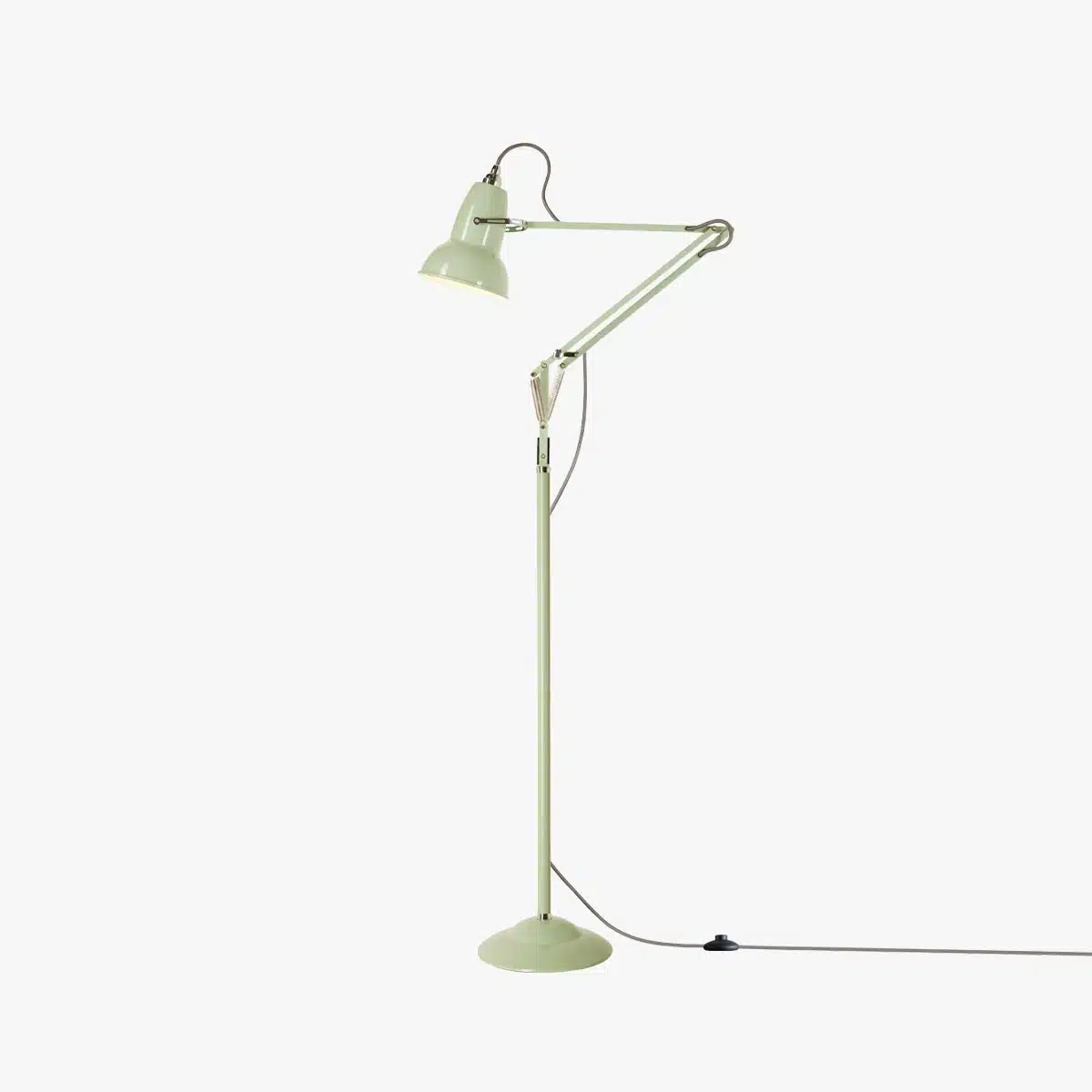 Anglepoise Light - Original 1227 Floor Lamp National Trust Edition Sage Green - Sage Green Finish - Aluminium Shade