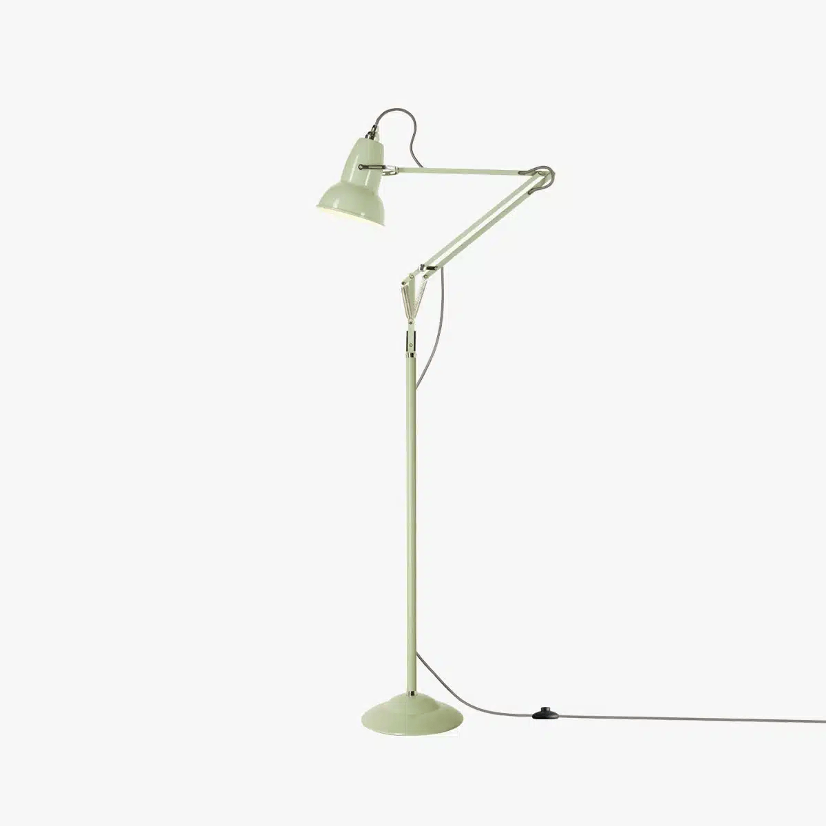Anglepoise Light - Original 1227 Floor Lamp National Trust Edition Sage Green - Sage Green Finish - Aluminium Shade