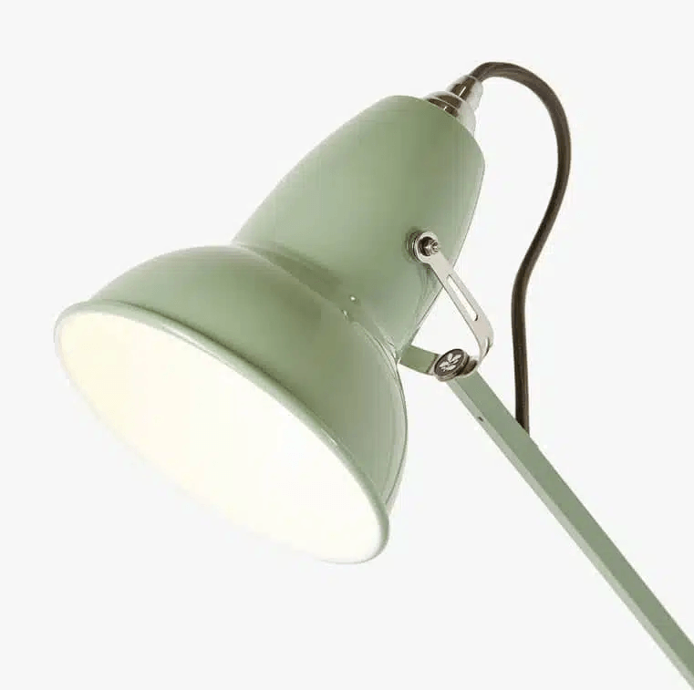 Anglepoise Light - Original 1227 Floor Lamp National Trust Edition Sage Green - Sage Green Finish - Aluminium Shade