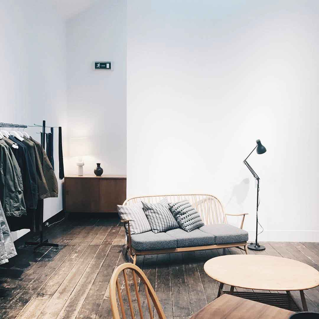 Anglepoise Light - Type 75 Floor Lamp Slate Grey - Slate Grey Finish - Arms and Aluminium Shade