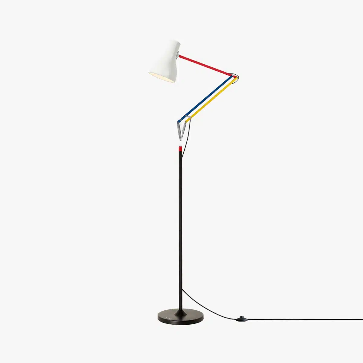 Anglepoise Light - Type 75 Floor Lamp Paul Smith Edition 3 - Paul Smith Edition Three Finish - Arms and Aluminium Shade