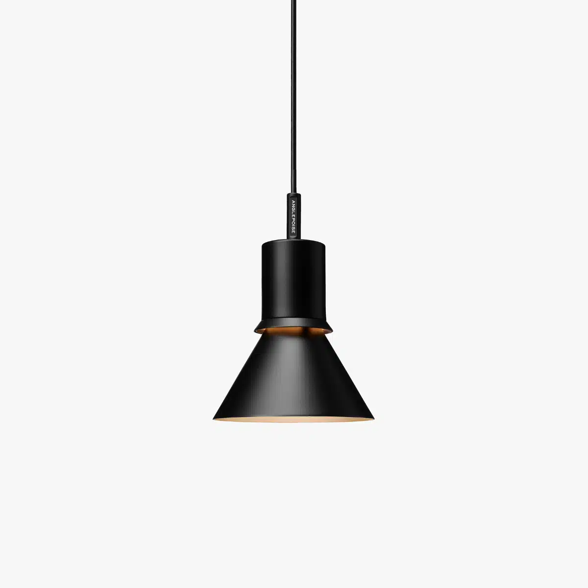 Anglepoise Light - Type 80 Pendant Matte Black - Matte Black Finish - Aluminium Shade