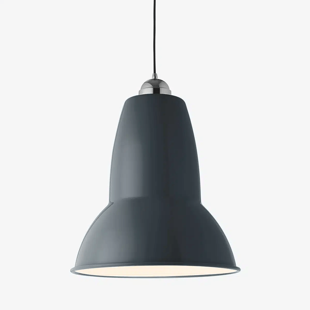 Anglepoise Light - Original 1227 Giant Pendant Slate Grey - Slate Grey Finish - Aluminium Shade