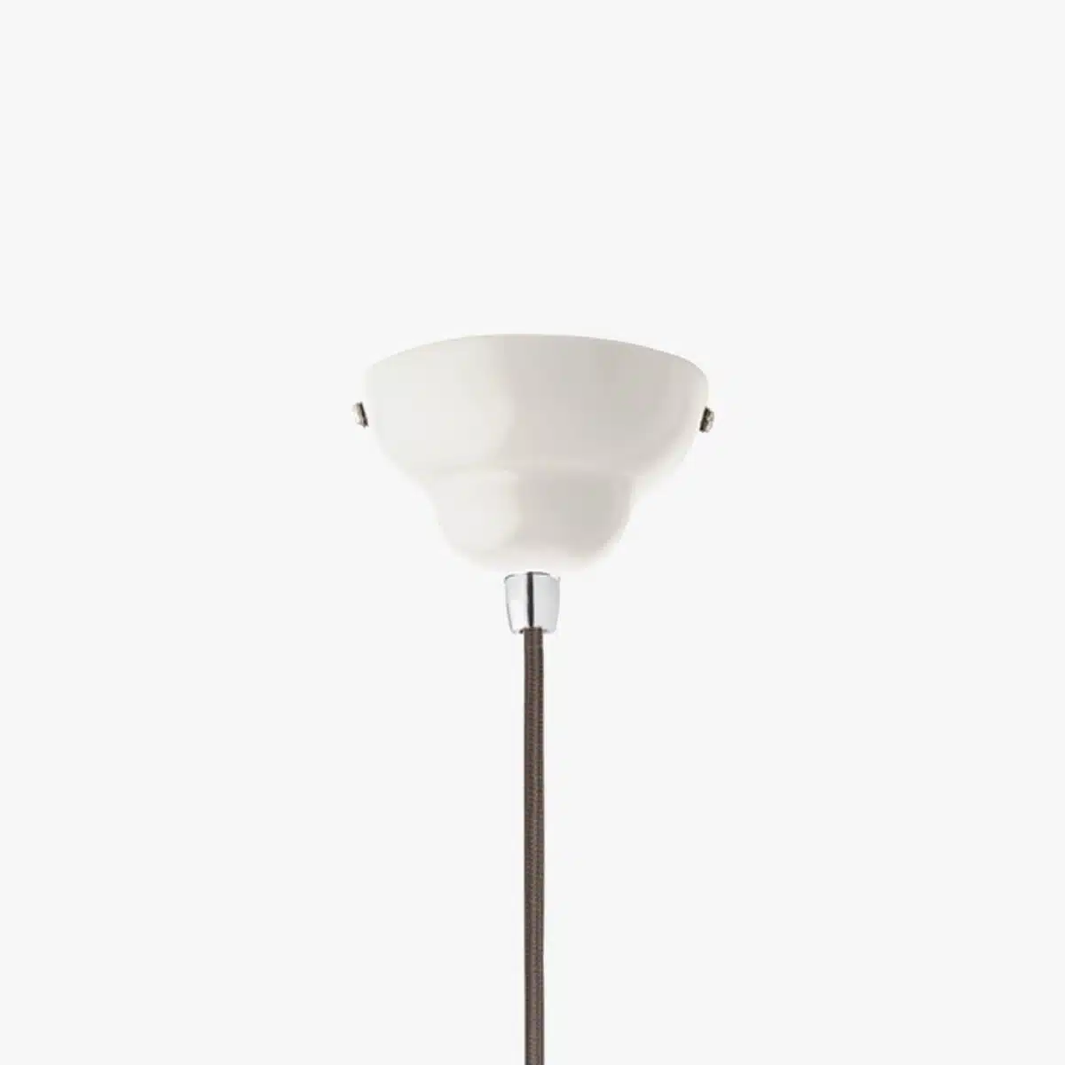 Anglepoise Light - Original 1227 Pendant Linen White - Linen White Finish - Steel Shade