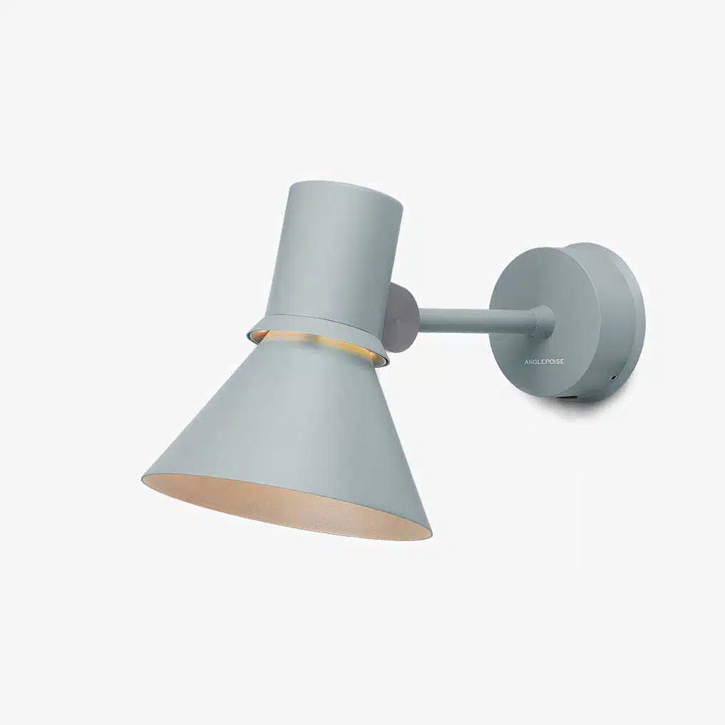 Anglepoise Light - Type 80 W1 Wall Light Grey Mist - Grey Mist Finish - Aluminium Shade and Steel Stem