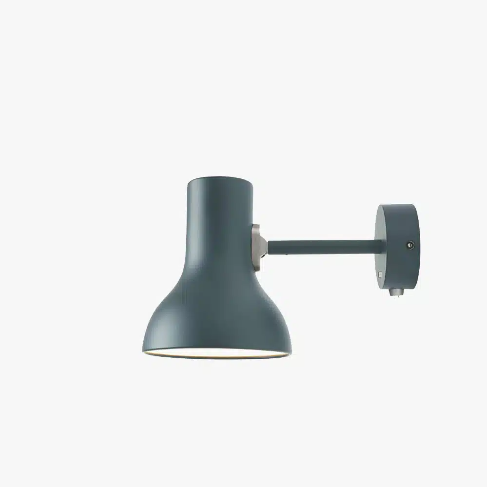 Anglepoise Light - Type 75 Mini Wall Light Slate Grey - Slate Grey Finish - Aluminium Shade