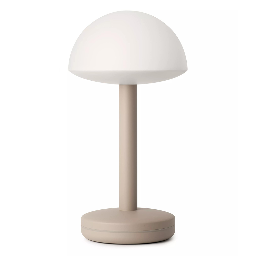 Humble Lights - Bug Table Light Beige Frosted