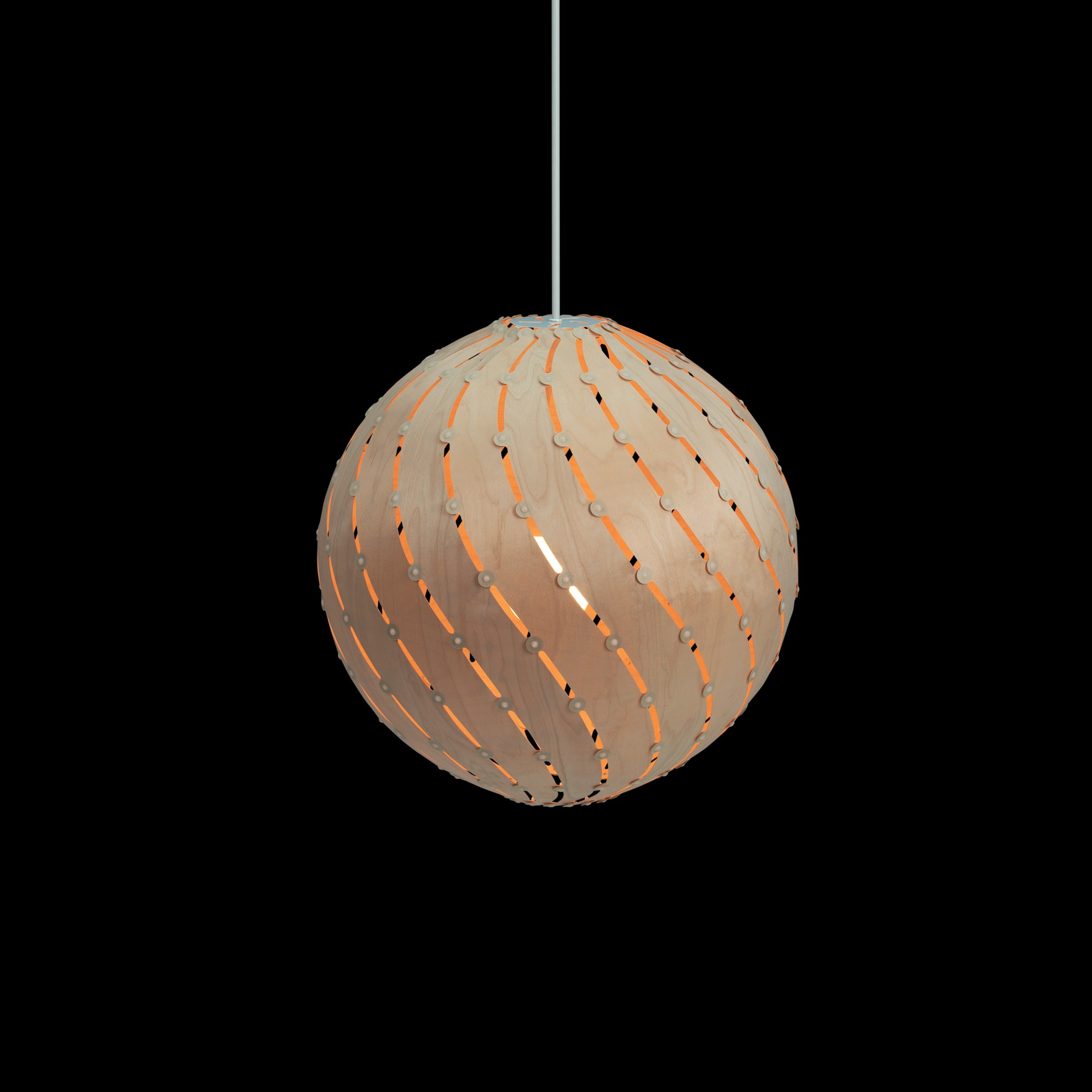 David Trubridge Ebb Family Pendant Light - Bounce - Birch