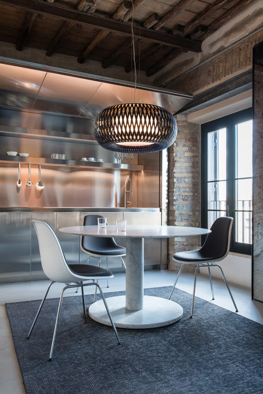 Slamp - Kalatos Suspension Lamp - Black/Gold