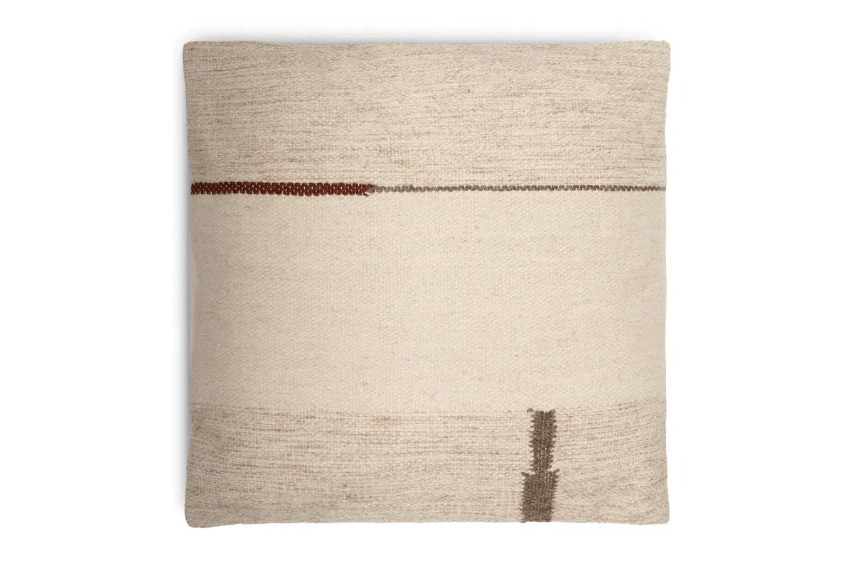 Nkuku - Tamil Wool Cushion Cover - Natural - 50 x 50cm