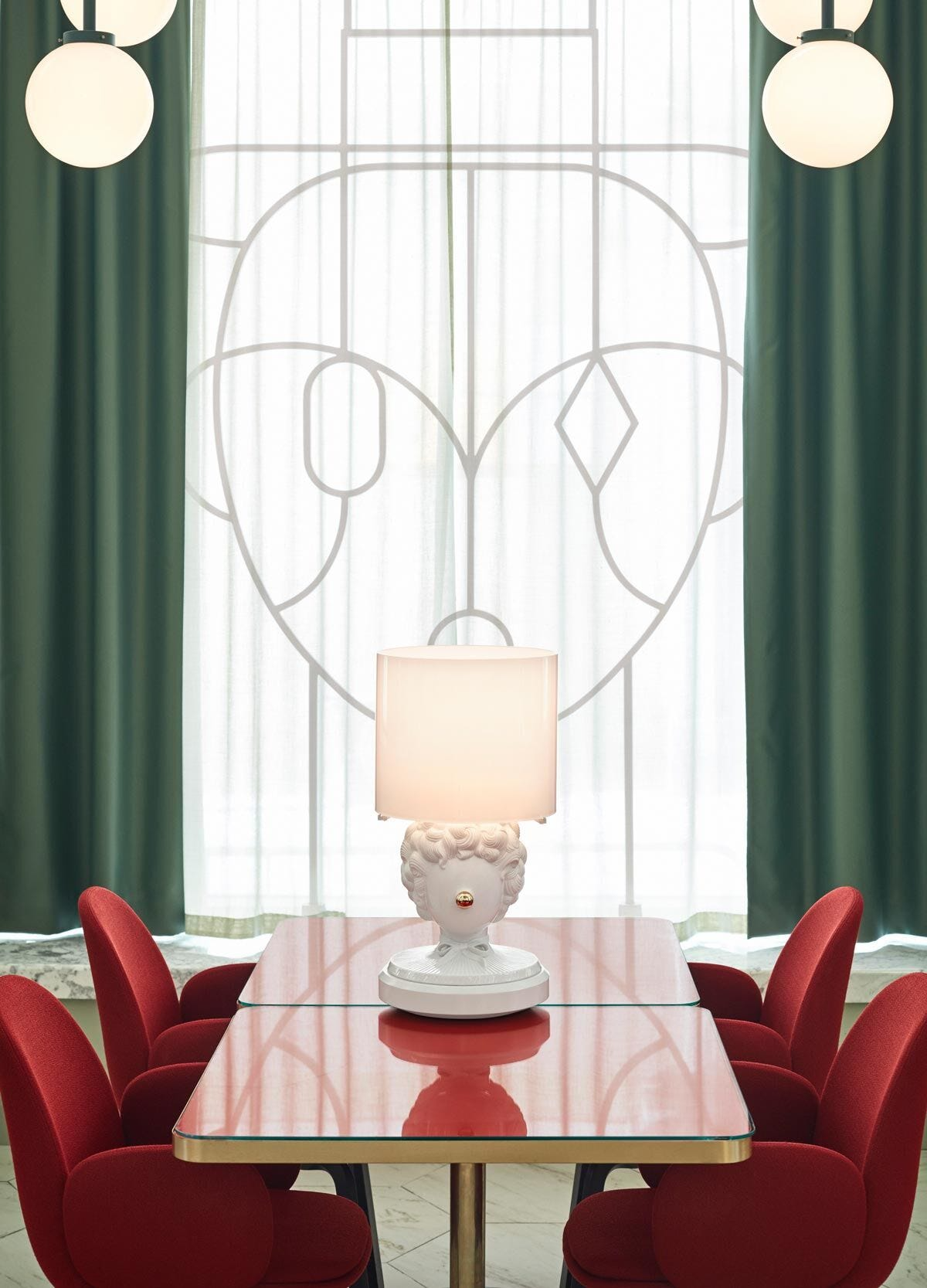 Lladró - The Clown Table Lamp