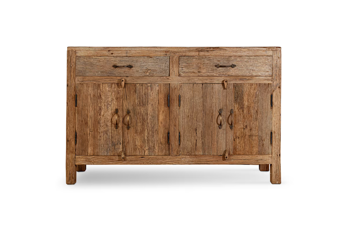 Nkuku - Ibo Reclaimed Wood Sideboard - Natural