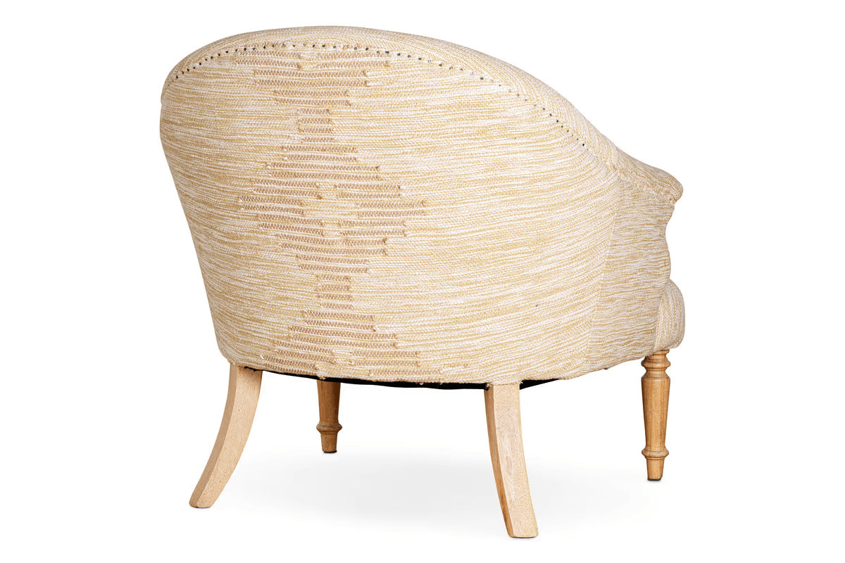 Nkuku - Aranya Cotton & Jute Occasional Chair - Natural