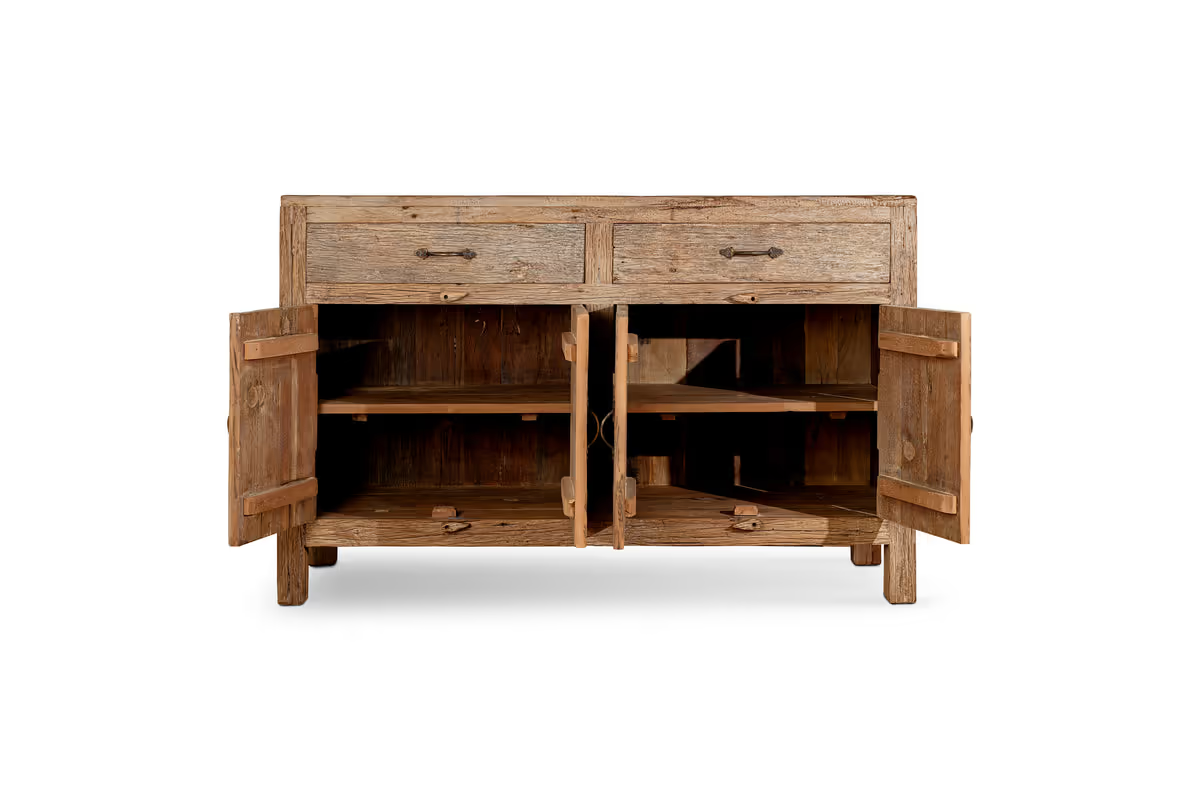 Nkuku - Ibo Reclaimed Wood Sideboard - Natural
