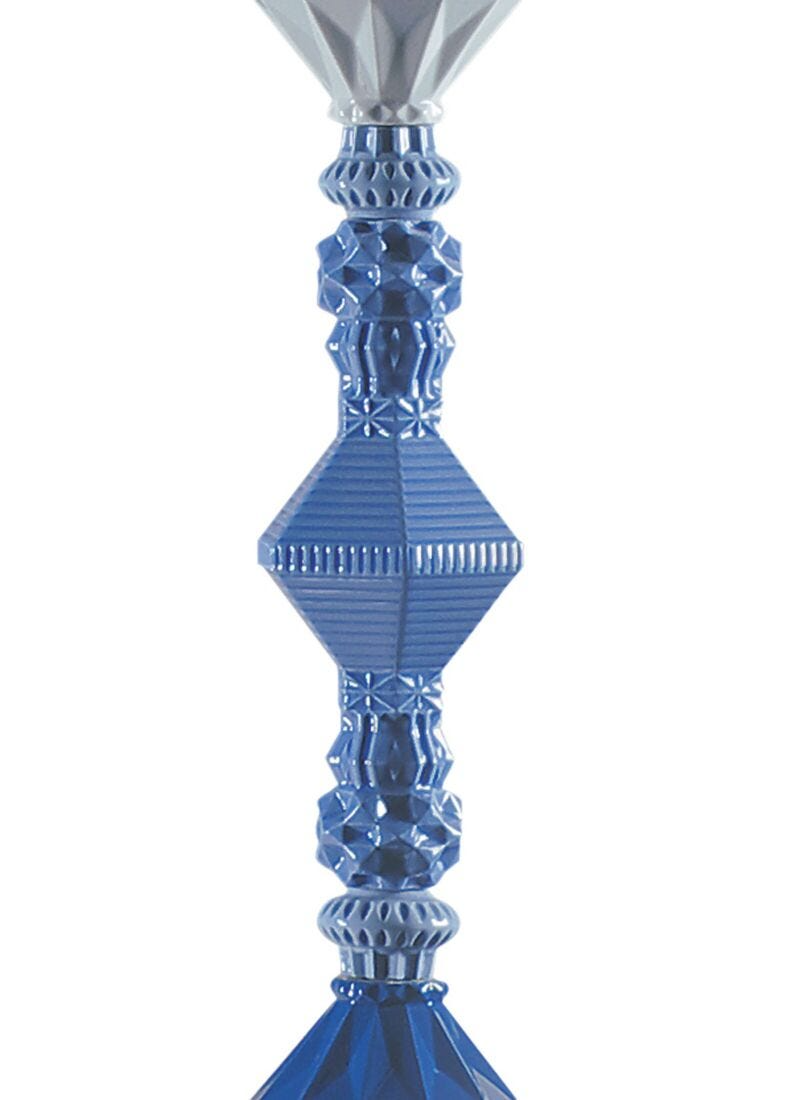 Lladró - Belle de Nuit Floor Lamp II - Blue