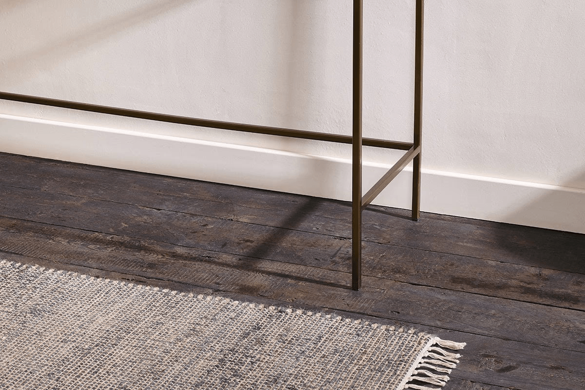 Nkuku - Nakuru Iron & Glass Console Table