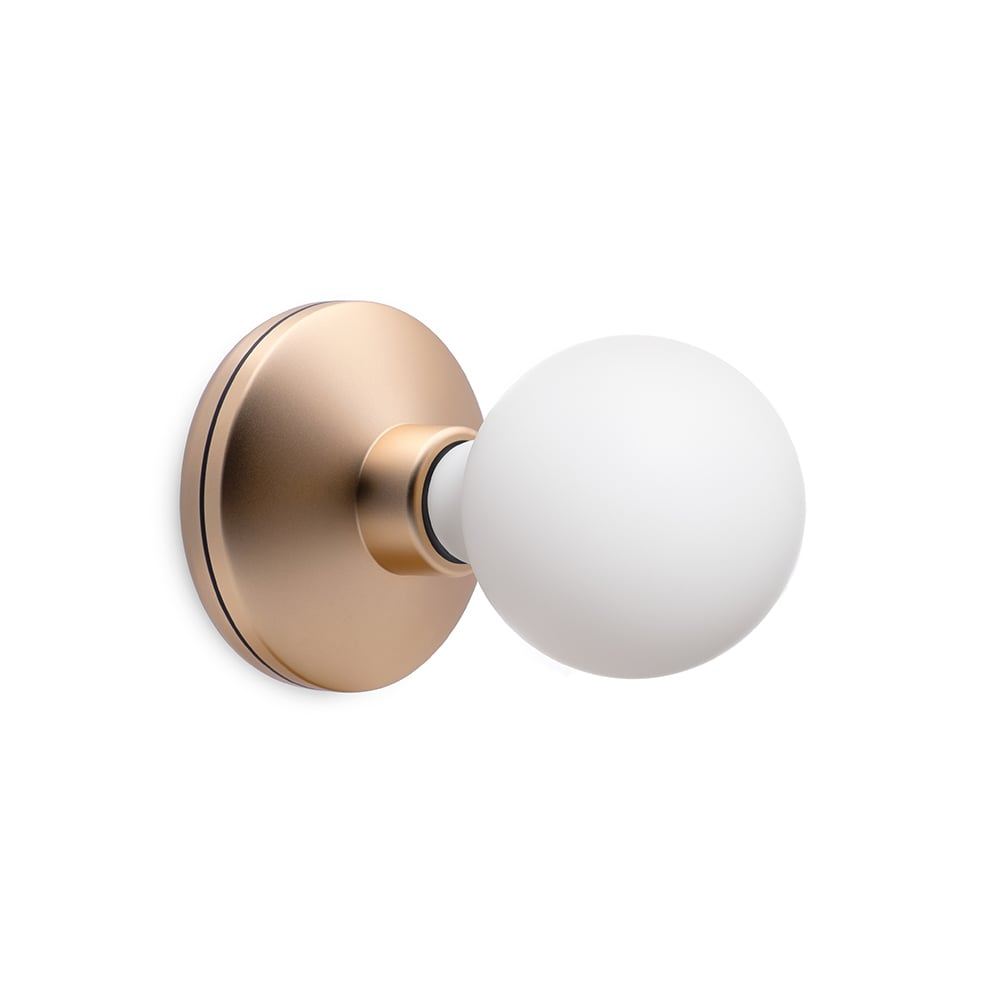 Humble Lights - Bee Wall Light Gold Frosted