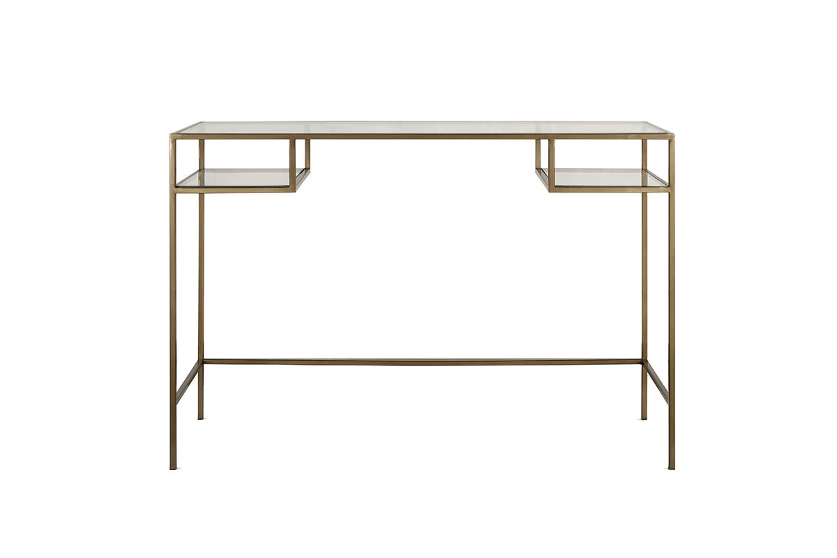 Nkuku - Nakuru Iron & Glass Console Table
