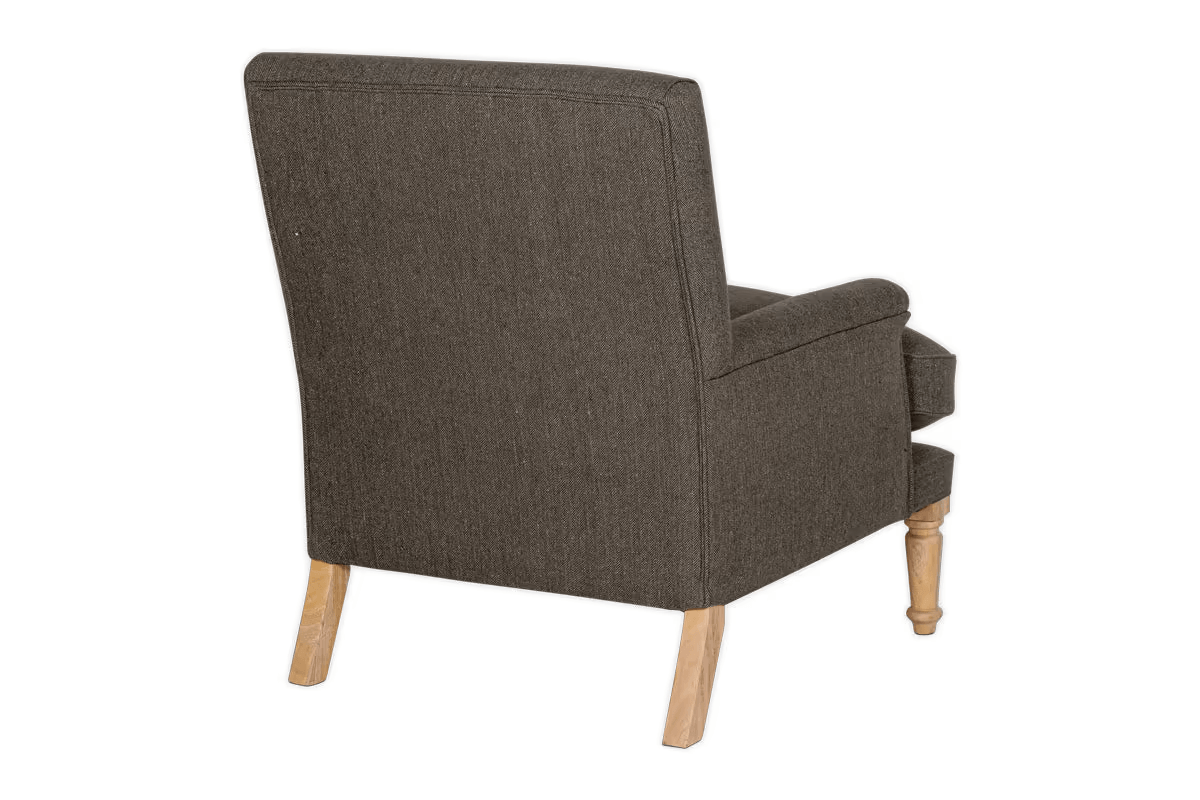 Nkuku - Nalla Wool Armchair - Charcoal