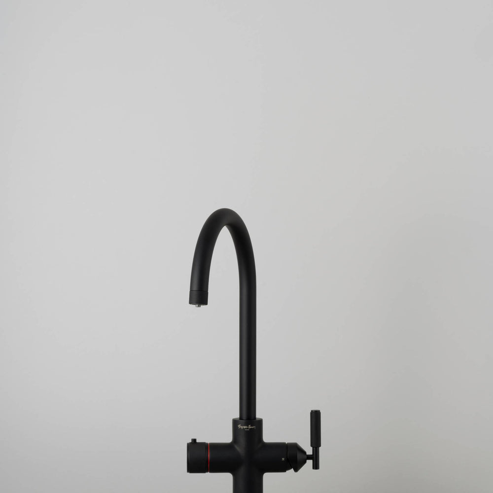 Buster & Punch - UK Kitchen Hot Tap Cross - 4 IN 1 - Welder's Black