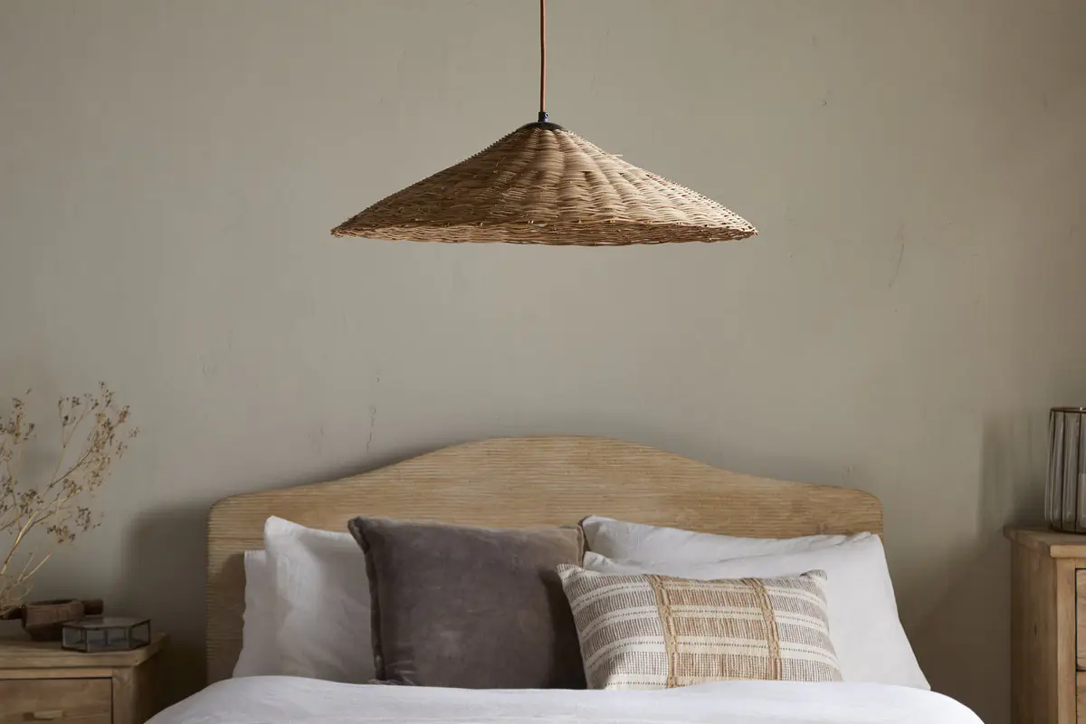 Nkuku - Sangu Rattan Pendant - Natural