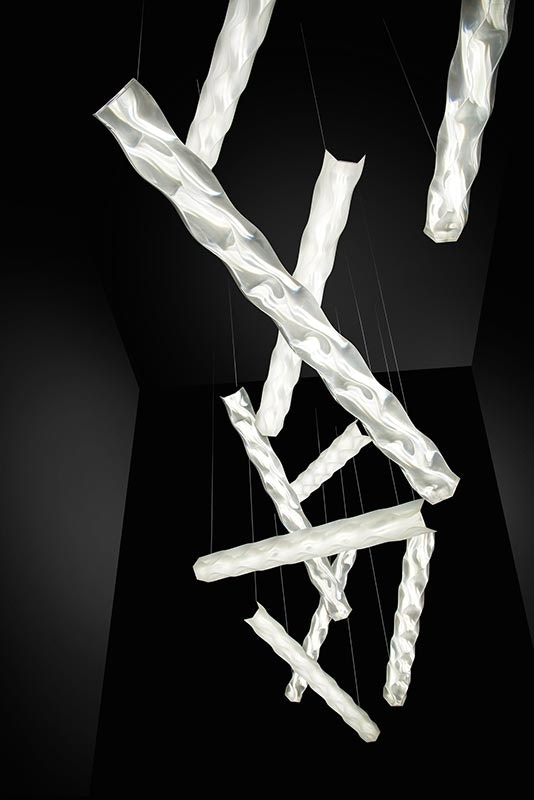 Slamp - Hugo Suspension Lamp - Horizontal - Prisma