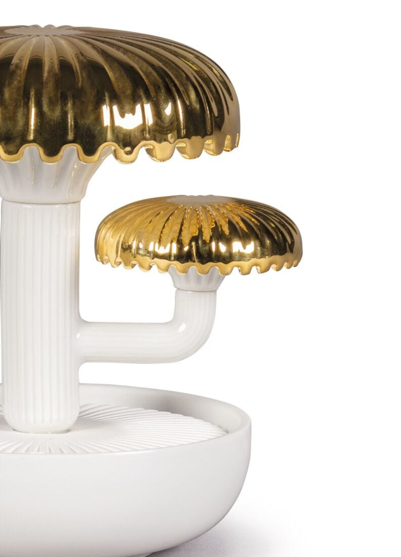 Lladró - Boletus 2 Diffuser - Gold - Night approaches Scent