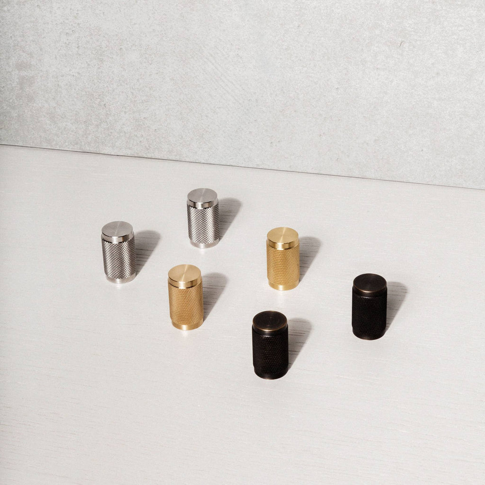 Buster & Punch - Furniture Knob Cross - Black