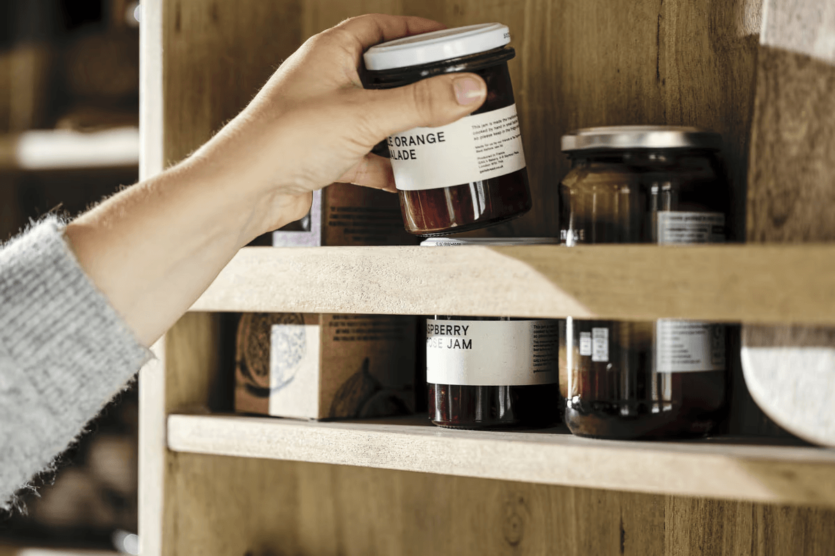Nkuku - Vivan Grooved Pantry Cupboard - Natural