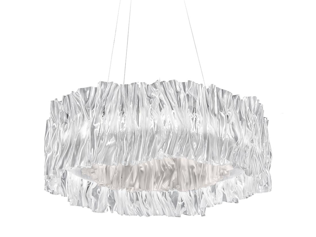Slamp - Accordéon Suspension Lamp - White
