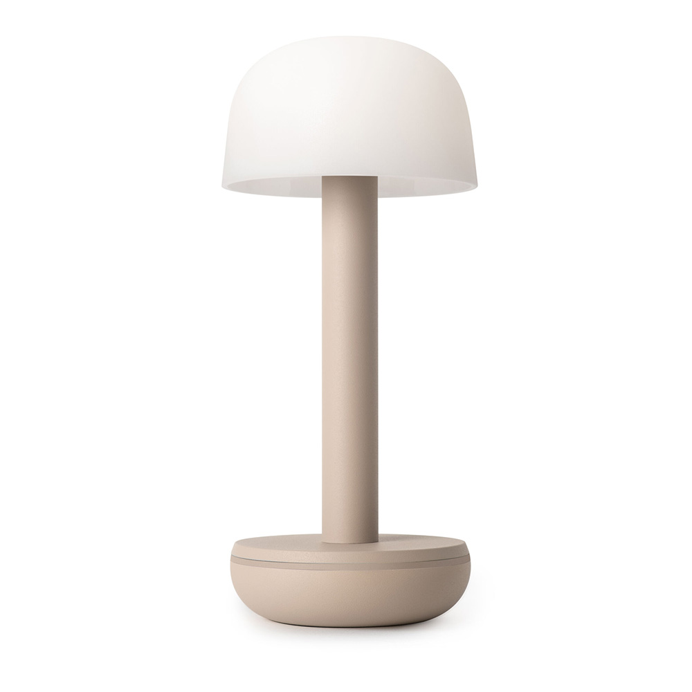 Humble Lights - Two Table Light Beige PC Frosted