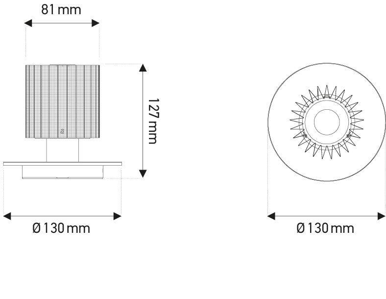 Dcw-Editions - In The Sun Cordless Table Lamp - Silver-Silver