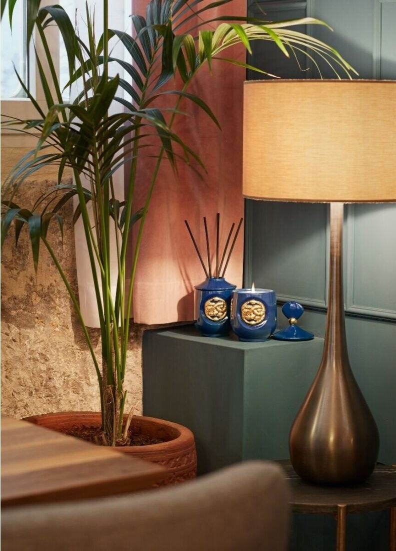 Lladró - Snake Perfume diffuser Luxurious animals - A Secret Orient Scent
