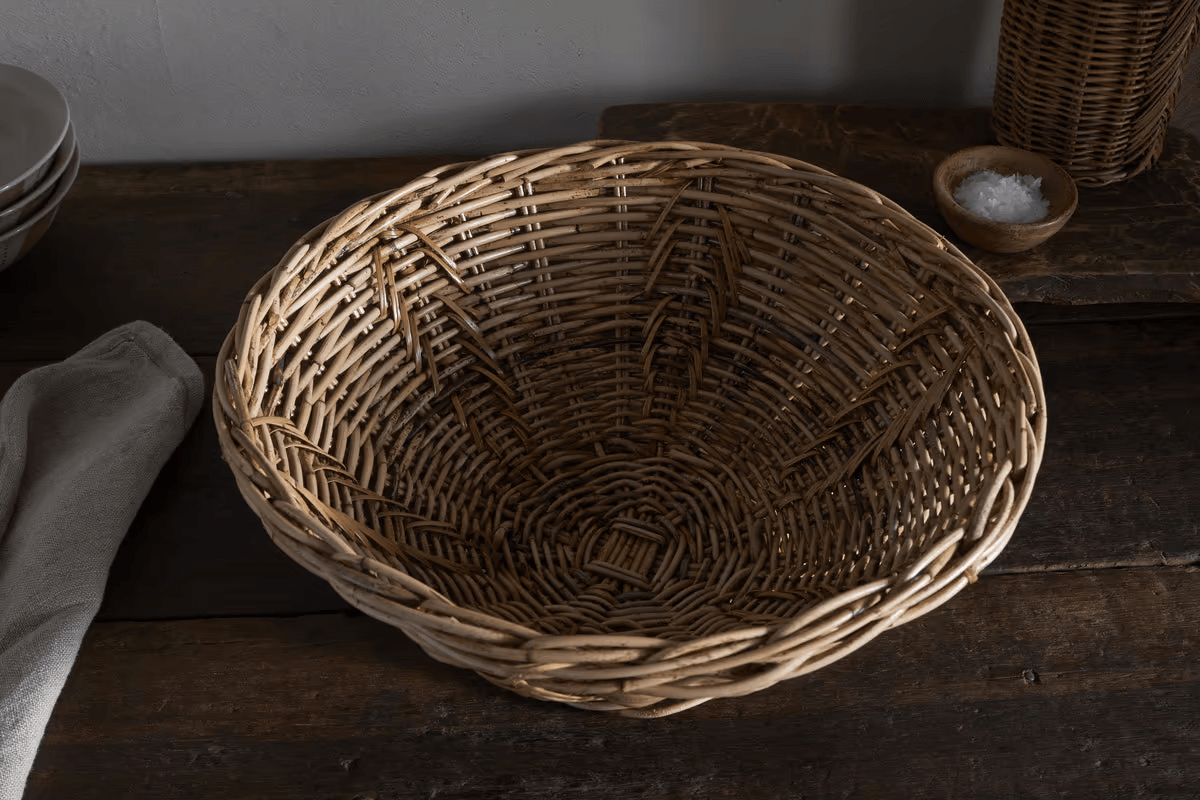 Nkuku - Bersama Rattan Fruit Bowl - Natural