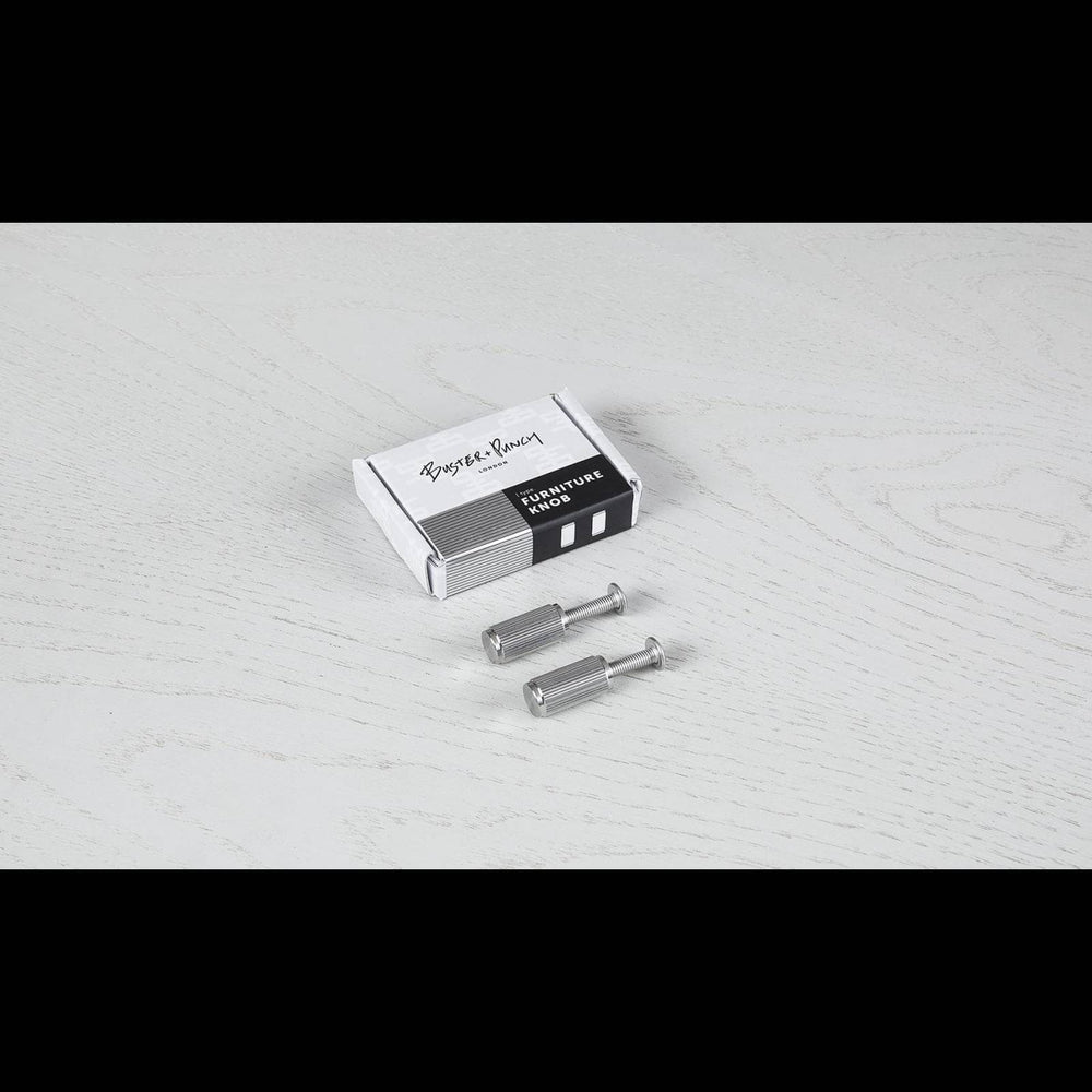 Buster & Punch - Furniture Knob Linear - Steel