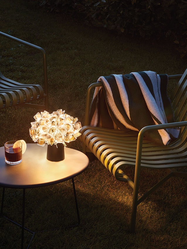Slamp - Clizia Mama Non Mama Battery Table Lamp - Gold/Black