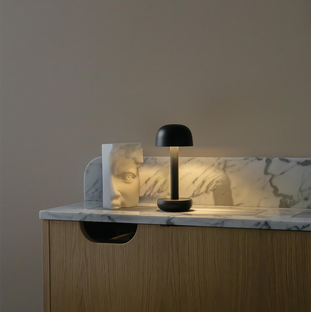 Humble Lights - Two Table Light Black