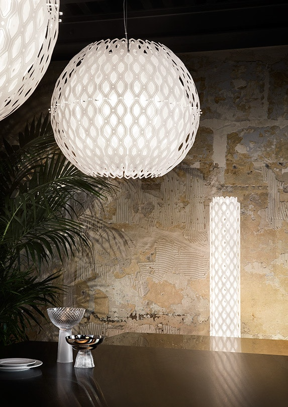 Slamp - Charlotte Globe Suspension Lamp - White