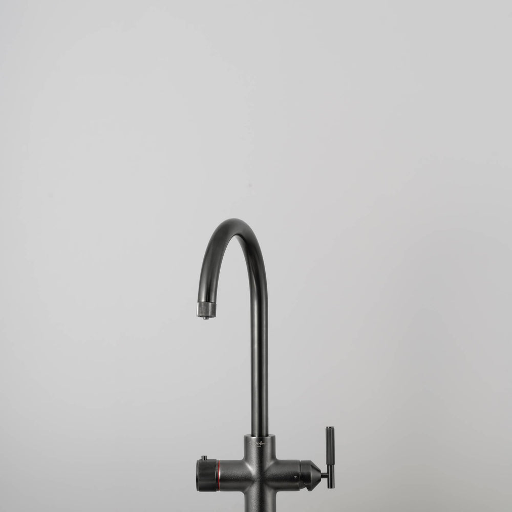Buster & Punch - UK Kitchen Hot Tap Linear - 4 IN 1 - Gun Metal